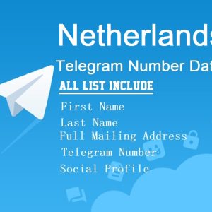 Netherlands telegram data