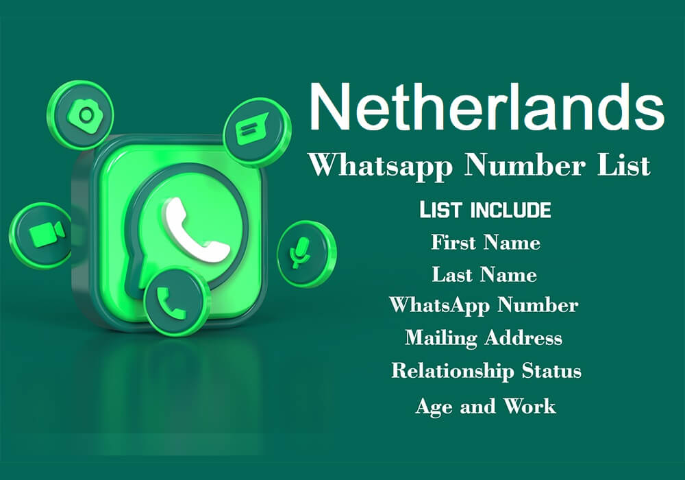 رقم WhatsApp الخاص بهولندا