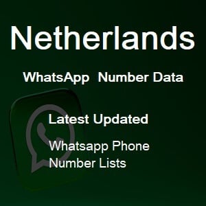 荷兰 Whatsapp 号码数据