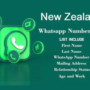 New Zealand whatsapp number data