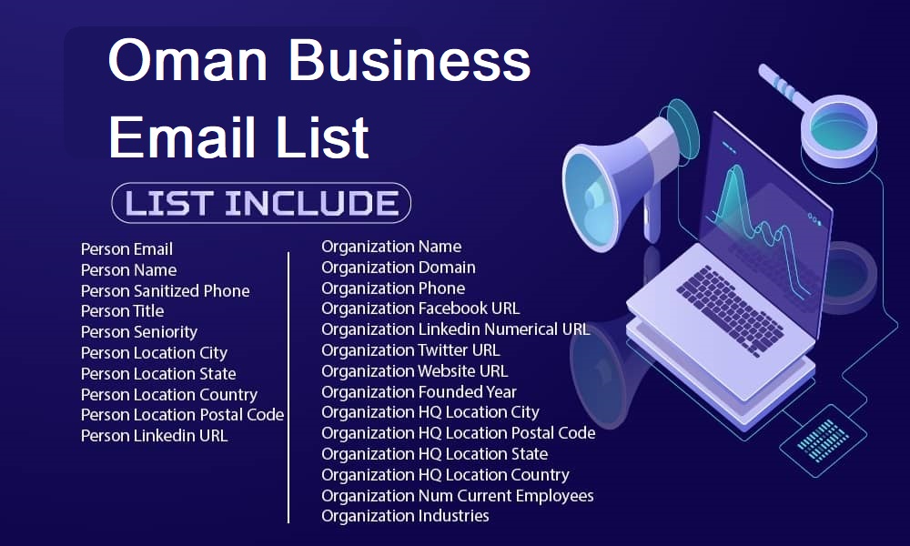 阿曼电子邮件列表