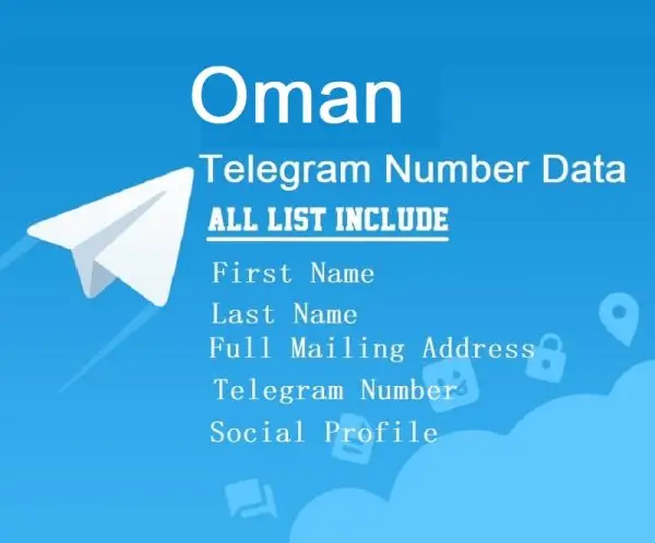 Oman telegram data