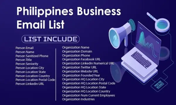 Philippines business email list