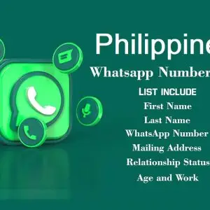 Philippines whatsapp number data