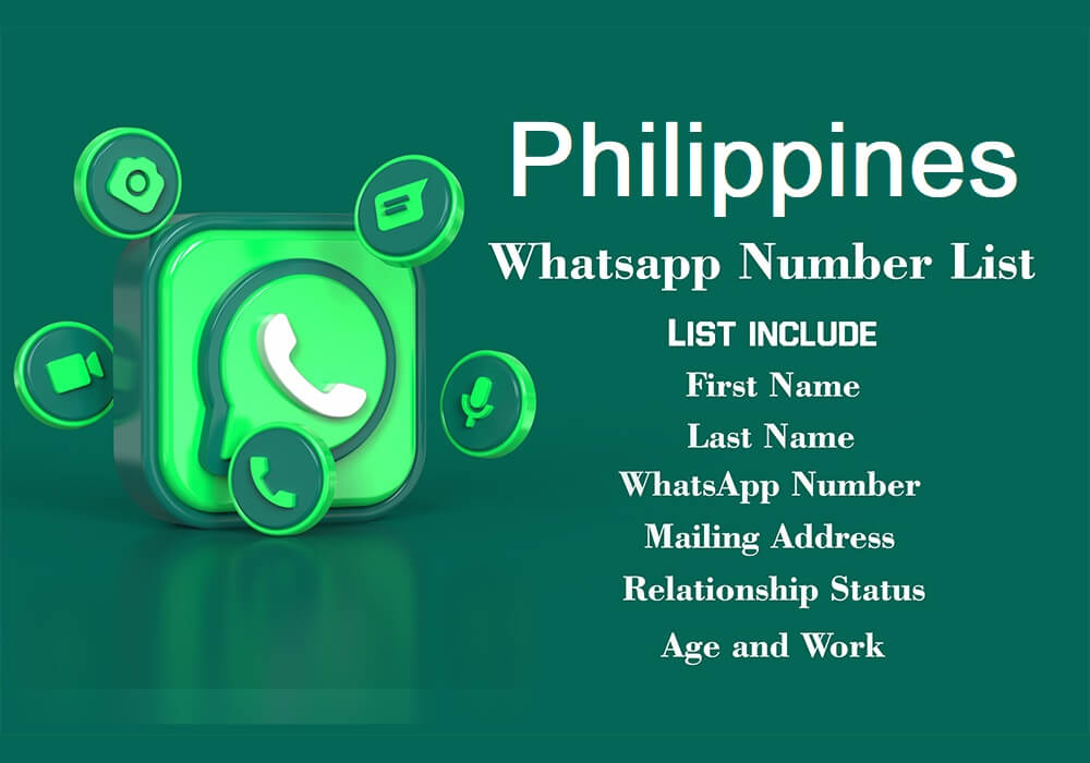 رقم WhatsApp الفلبين