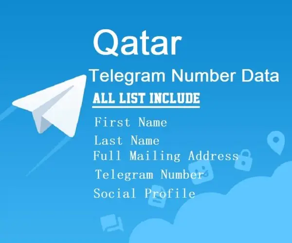 Qatar telegram data