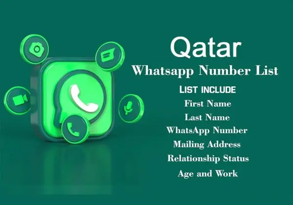 Qatar whatsapp number data