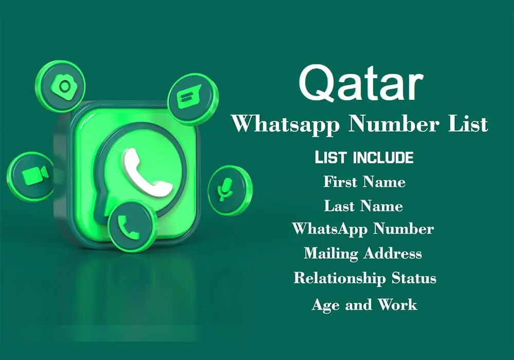 Qatar whatsapp number data