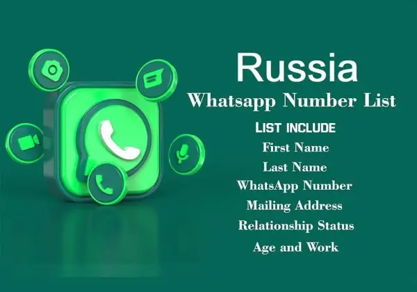 Russia whatsapp number data