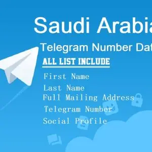 Saudi Arabia telegram data