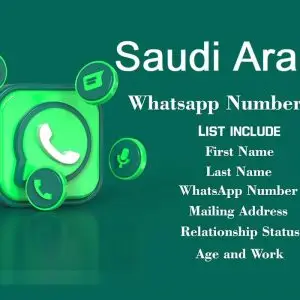 Saudi Arabia whatsapp number data