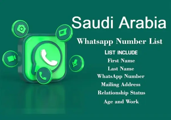 Saudi Arabia whatsapp number data