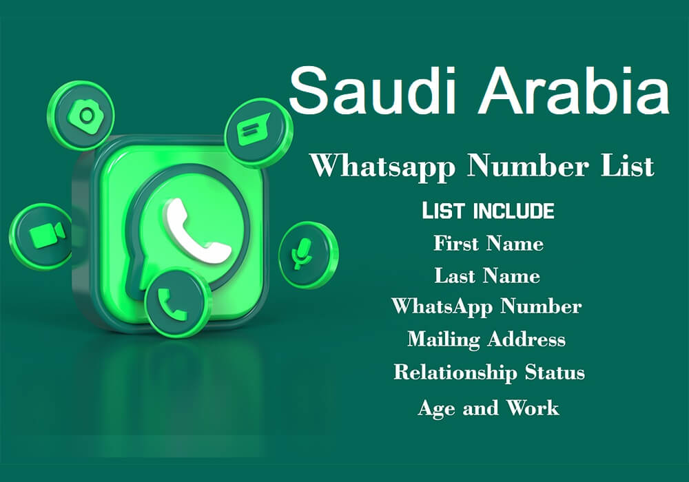 Saudi-Arabien WhatsApp-Nummer