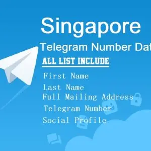 Singapore telegram data