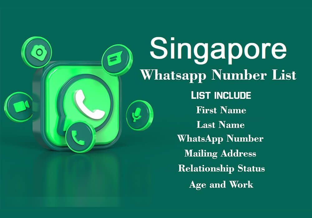 Singapur WhatsApp-Nummer