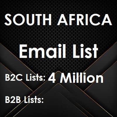 قائمة البريد الإلكتروني لجنوب إفريقيا
