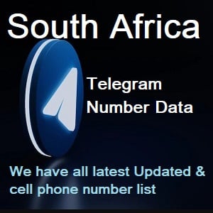 South Africa Telegram Number Data