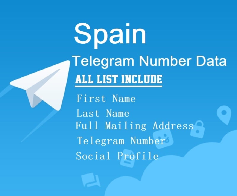 Spain Telegram Number