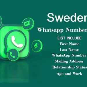 Sweden whatsapp number data