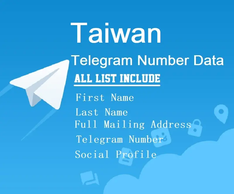 Taiwan telegram data