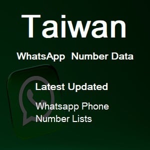 بيانات رقم Whatsapp في تايوان