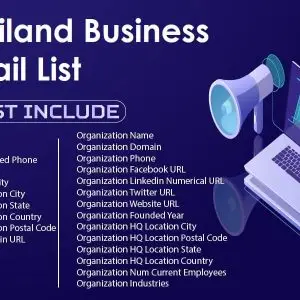 Thailand Business Email List Full Package