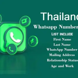 Thailand whatsApp number data