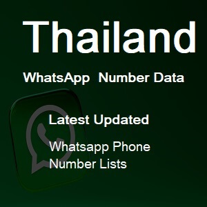Thailand Whatsapp Number Data