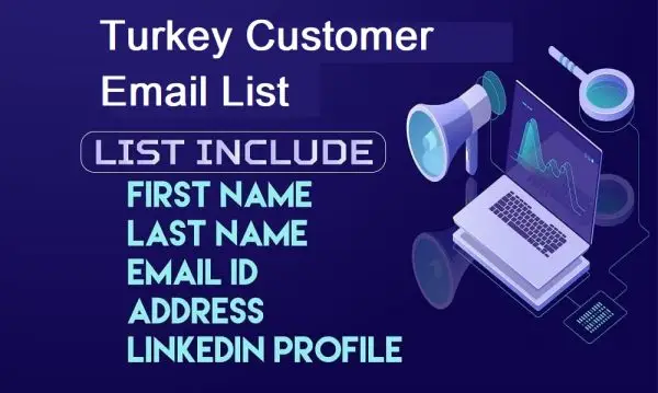 Turkey Consumer Email List