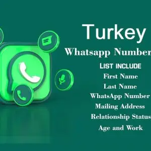 Turkey whatsApp number data