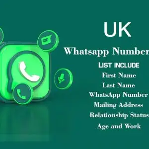 UK whatsApp number data