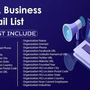 USA business email list