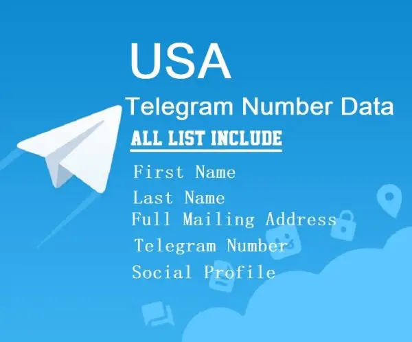 USA telegram data