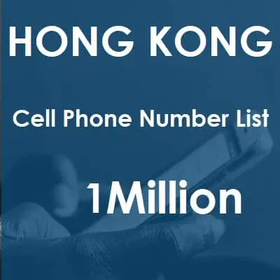 Hong Kong phone number data