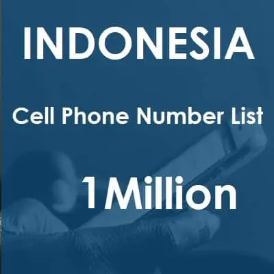 Indonesia phone number data