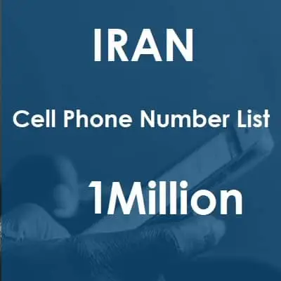 Iran phone number data