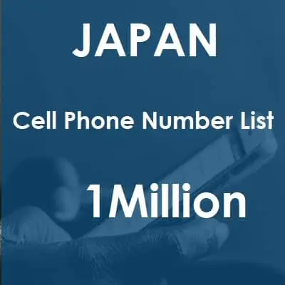 Japan phone number data