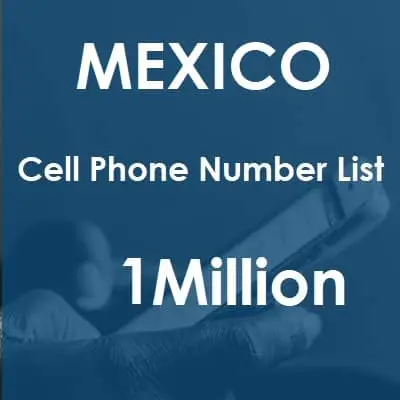 Mexico phone number data