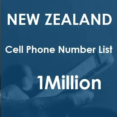 New Zealand phone number data