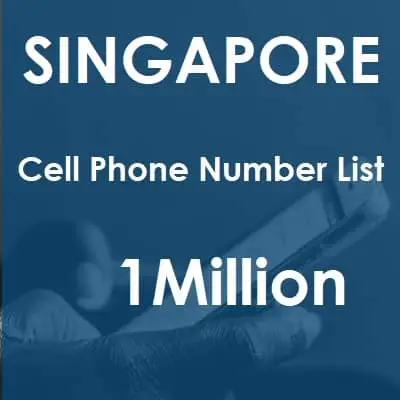 Singapore phone number data