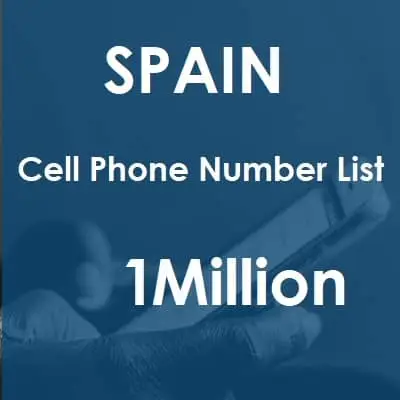 Spain phone number data