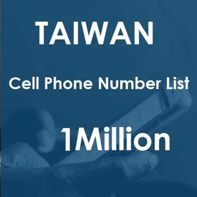 Taiwan phone number data