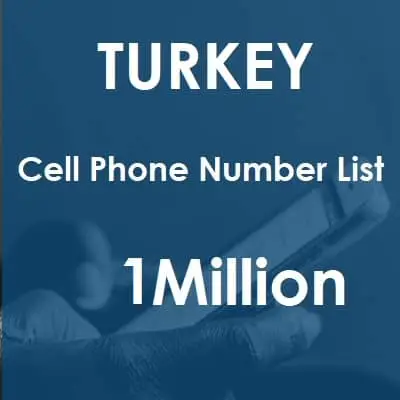 Turkey phone number data