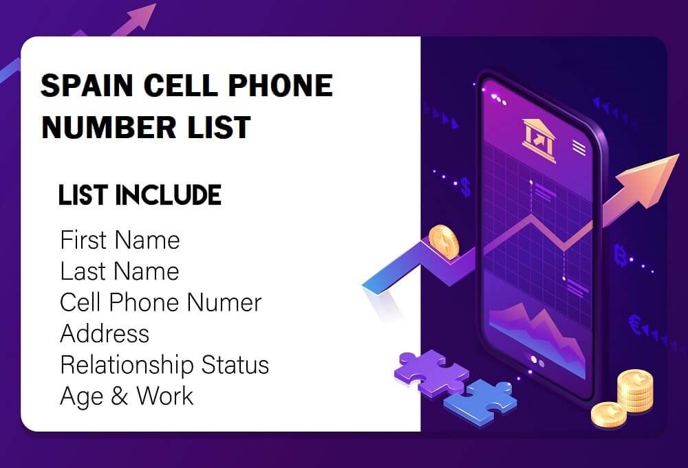 Spain Cell Phone Number List