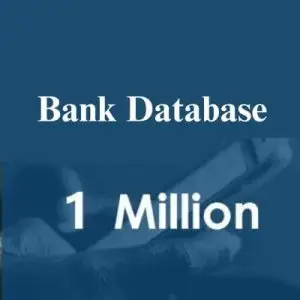 Bank user phone number data