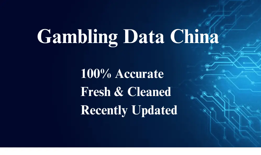 Gambling data China