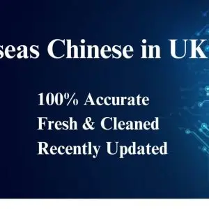 Overseas Chinese in UK data