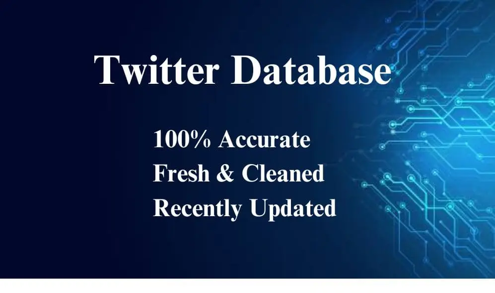 Twitter database