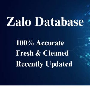 Zalo database