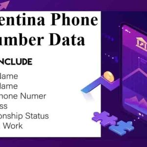 Argentina phone number data